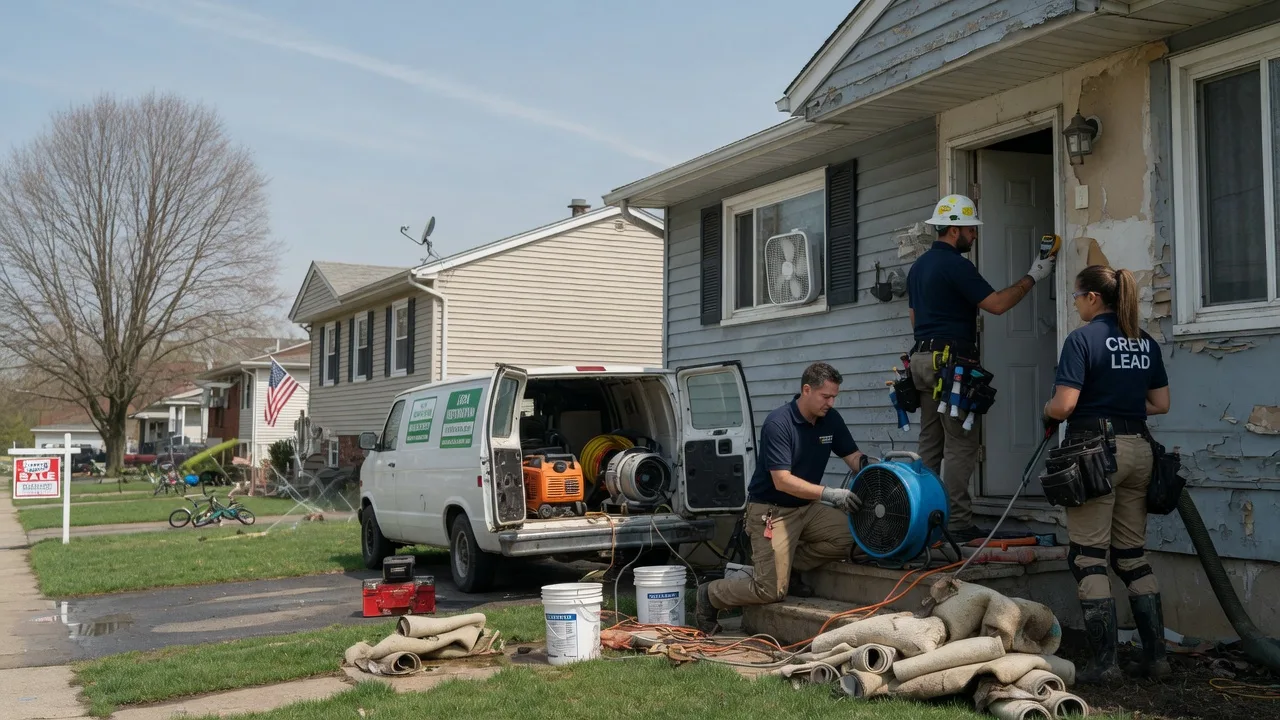 Flood Cleanup in Granite City, IL near me